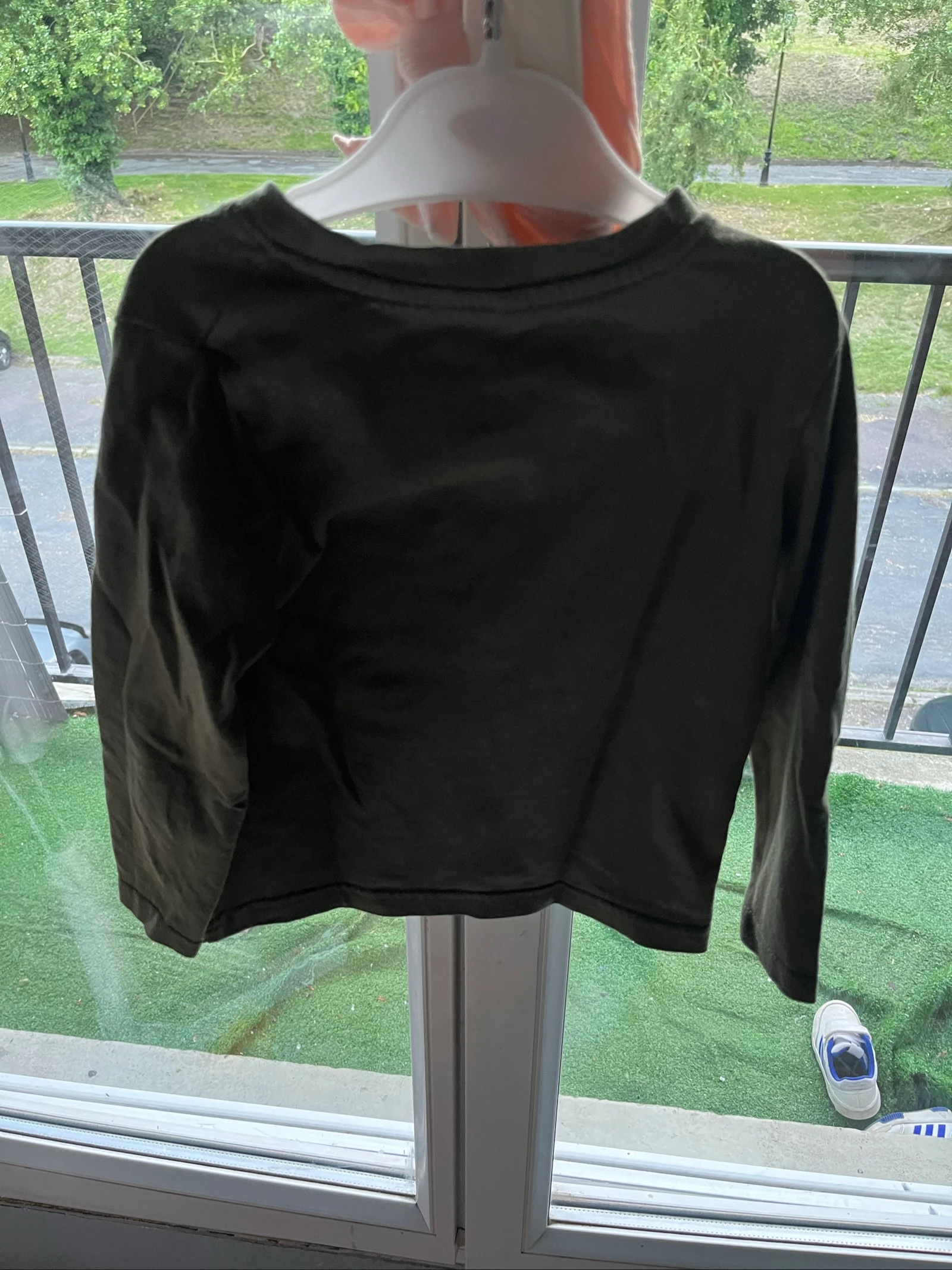 Camiseta de manga larga verde caqui Dinosaurio T-Rex 3 años – photo 2